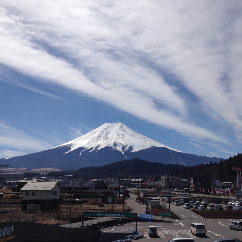 河口湖富士山A