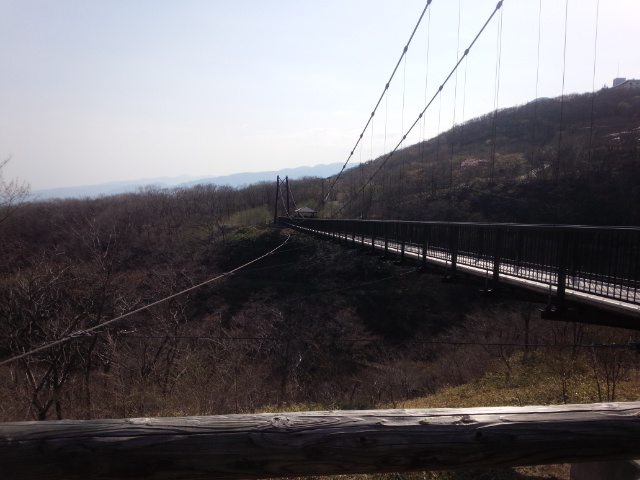 横　吊り橋