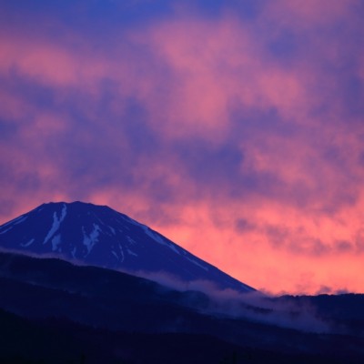 南足柄市からの富士山