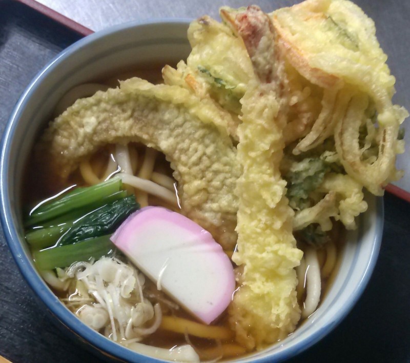 天ぷらうどん