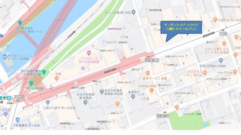 サンダンス・リゾートクラブ地図
