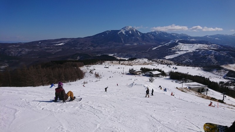 ブログ車山スキー?0210蓼科