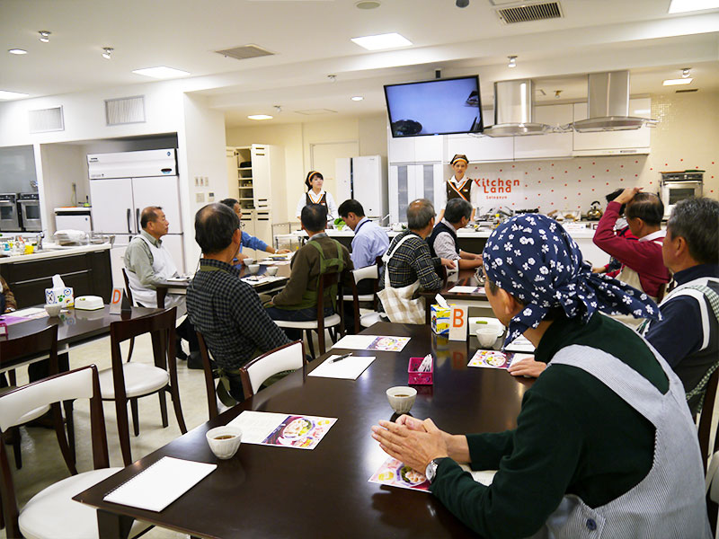 男の料理教室