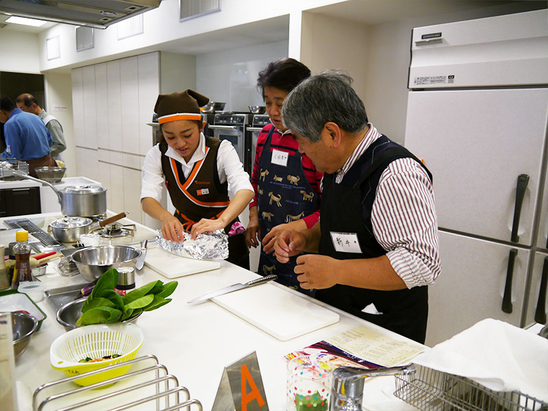 男の料理教室