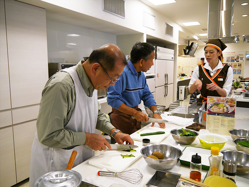 男の料理教室