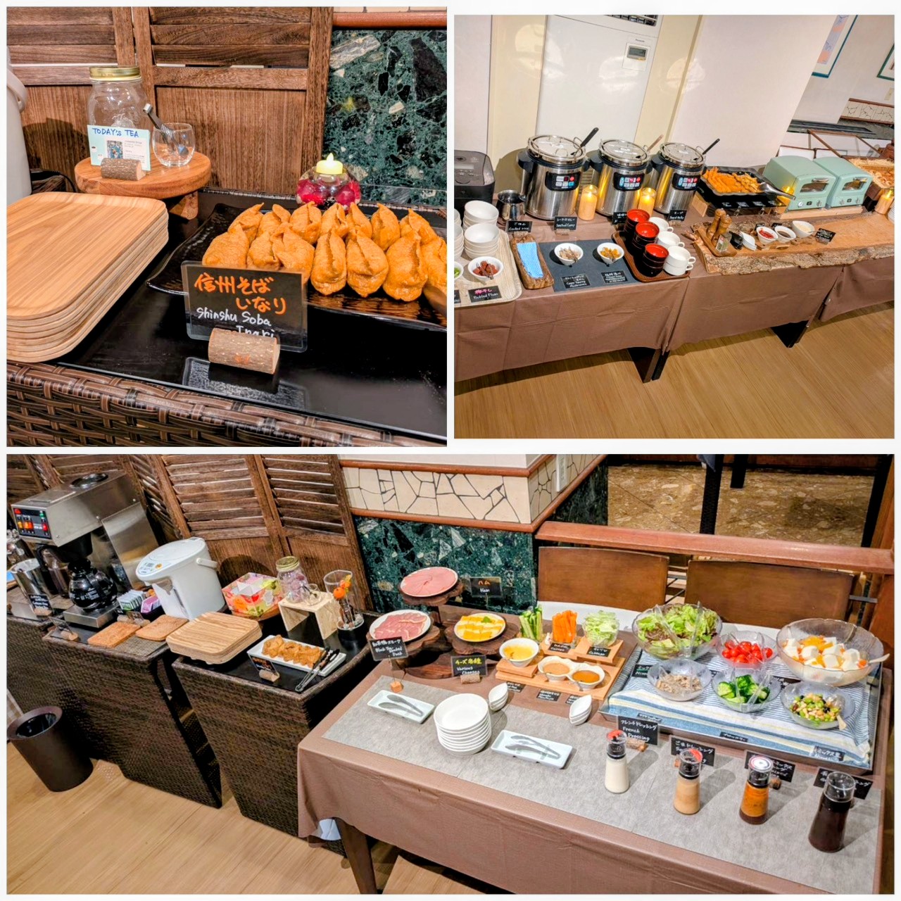 ハーフビュッフェディナー