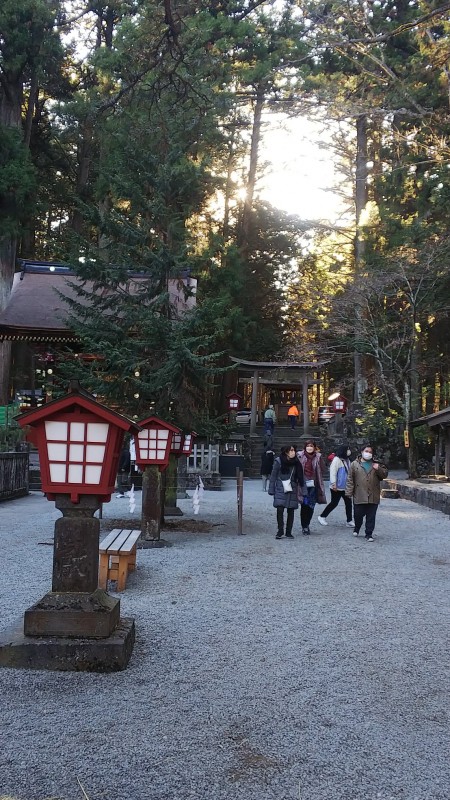 登山道　先