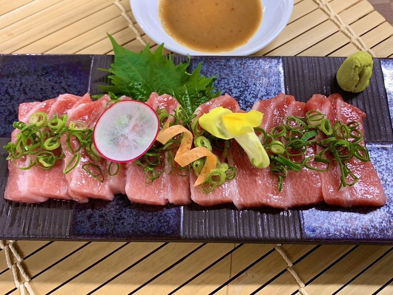 本マグロ胡麻醤油