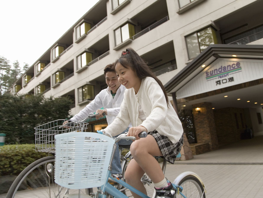 レンタサイクルでお出かけ